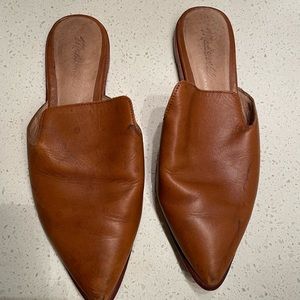 Madewell The Gemma Mule in Leather - Size 7.5